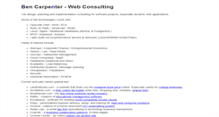 Desktop Screenshot of bencarpenter.org